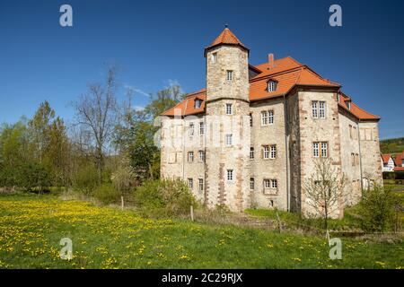 Le château de Netra à Hesse Banque D'Images