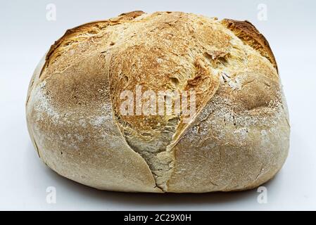 Pain traditionnel italien Altamura. Panneau pugliese Banque D'Images