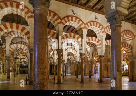 Cathédrale de la Mosquée de Cordoue, Espagne Banque D'Images