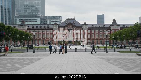 Tokyo, Japon, 30 juin 2019 : gare de Tokyo Banque D'Images