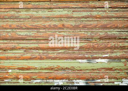 Vieux volets en bois avec des signes d'utilisation Banque D'Images