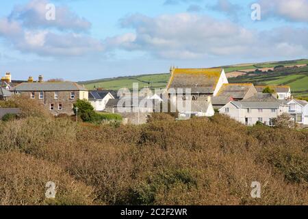 paysage de cornwall Banque D'Images