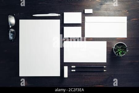 Modèle de l'identité d'entreprise Banque D'Images