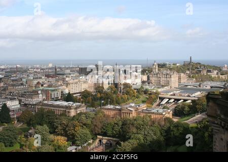 Edimbourg capitale de l'Ecosse Grande-Bretagne Royaume-Uni Banque D'Images