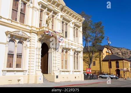 Palais de Virginia City, Nevada, USA Banque D'Images