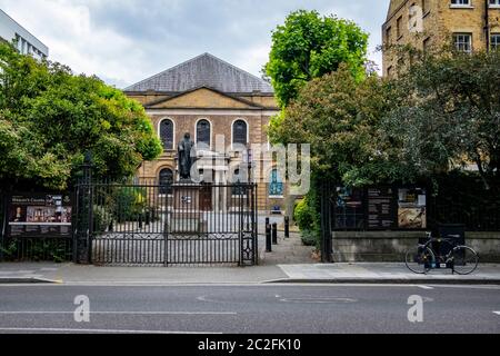 Wesley's Chapel - une église méthodiste dans la partie sud du quartier d'Islington de Londres Banque D'Images