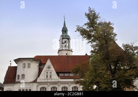 Vue sur celle en Basse-Saxe Banque D'Images