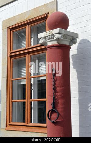 Pilori à l'hôtel de ville dans la vieille ville de celle Banque D'Images