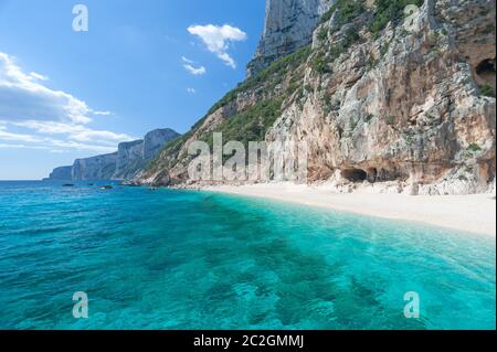 Côte sarde sur Golfo di orosei, Italie Banque D'Images