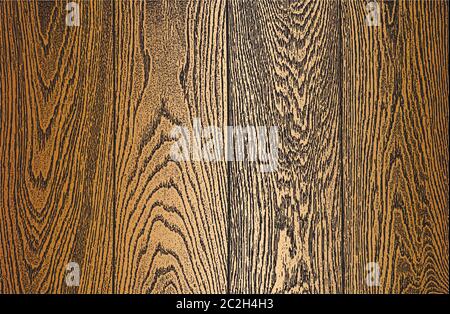 Recouvrement en bois doré aspect de la planche, fond de grunge. Illustration vectorielle abstraite de demi-teinte Illustration de Vecteur
