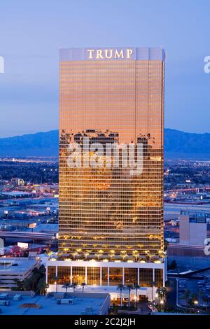 Trump Tower à Las Vegas, Nevada, États-Unis Banque D'Images