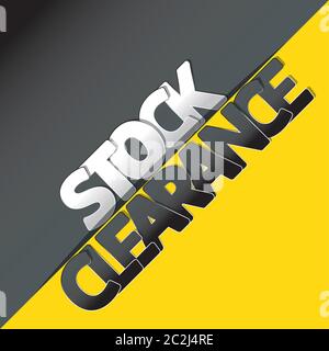 Stockez les affiches de liquidation, les circulaires ou les affiches Illustration de Vecteur