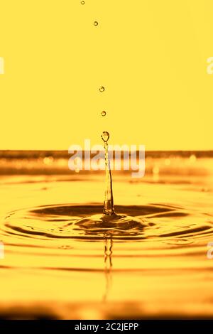 Goutte d'eau historique Banque D'Images