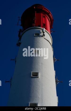 Le phare du Cap Ferret, qui surplombe la baie d'Arcachon et l'océan Atlantique, Gironde, Aquitaine, France, reconstruit en 1947 Banque D'Images