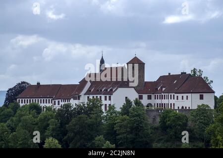 Château et Abbaye Bénédictine Iburg Banque D'Images