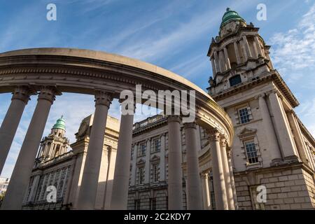 Hôtel de ville de Belfast à Belfast, Irlande du Nord, Royaume-Uni, Europe Banque D'Images