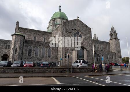 Galway Cathedral aka Cathedral of Our Lady a assumé dans le ciel et St Nicholas, Galway, République d'Irlande, Europe Banque D'Images