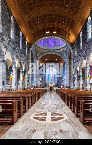 Galway Cathedral aka Cathedral of Our Lady a assumé dans le ciel et St Nicholas, Galway, République d'Irlande, Europe Banque D'Images