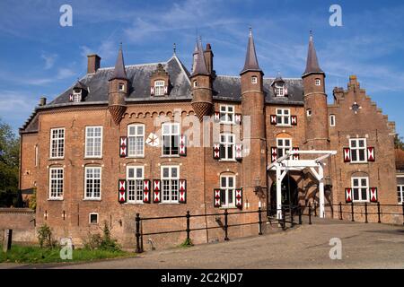 Château Maurick près du village néerlandais Vught Banque D'Images