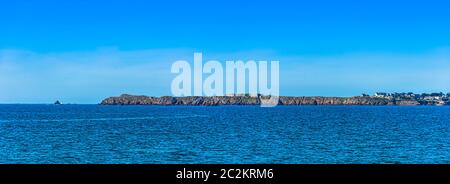 Bailiwick de Jersey connu sous le nom d'île de Jersey - île britannique sur la côte française Banque D'Images