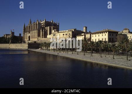 Palma de Majorque. Cathédrale 003 Banque D'Images