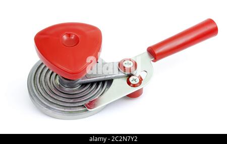 La machine pour le scellage hermétique des aliments en conserve Banque D'Images