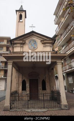 Cappella della Madonna delle Grazie (sens chapelle Notre-Dame des Grâces) à Settimo Torinese, Italie Banque D'Images