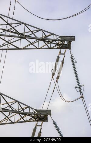 Pylône de puissance Banque D'Images