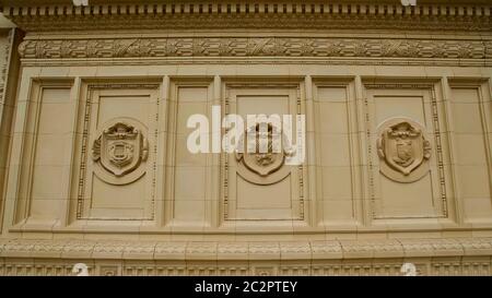 Royal Albert Hall, Kensington Gore, South Kensington, Royal Borough of Kensington and Chelsea, Londres. Banque D'Images