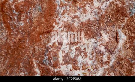 Motif marbré sur un rocher à Seatown, Dorset, Angleterre, Royaume-Uni Banque D'Images