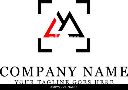 Nom initial LM logo stock, logo S et L. Illustration de Vecteur