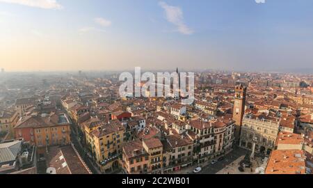 Vérone, Italie - vue d'en haut Banque D'Images