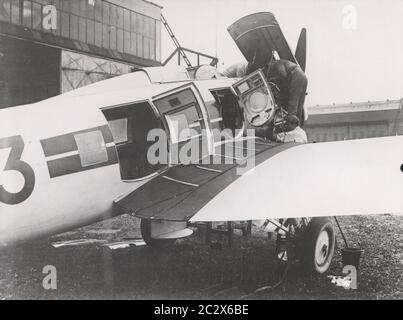 Les anciens types de prises Heinrich Hoffmann photographies 1933 photographe officiel d'Adolf Hitler, et un politicien et éditeur nazi, qui était membre du cercle intime d'Hitler. Banque D'Images