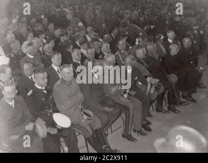 Photos du rassemblement du Parti nazi en 1933 à Nuernberg - Congrès du Parti Heinrich Hoffmann photographies 1933 photographe officiel d'Adolf Hitler, et un politicien et éditeur nazi, qui était membre du cercle intime d'Hitler. Banque D'Images