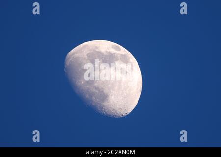 Vue magnifique sur la demi-lune Banque D'Images