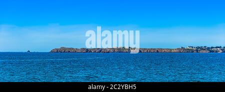 Bailiwick de Jersey connu sous le nom d'île de Jersey - île britannique sur la côte française Banque D'Images