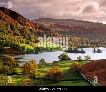 Rydal Water, Lake District, Cumbria, Royaume-Uni. Banque D'Images