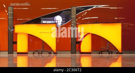 Location de voiture d'un aéroport, Palma de Majorque, Iles Baléares, Espagne, Europe Banque D'Images