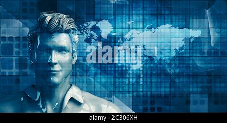 La gestion du rendement et la solution stratégique pour l'employé Banque D'Images