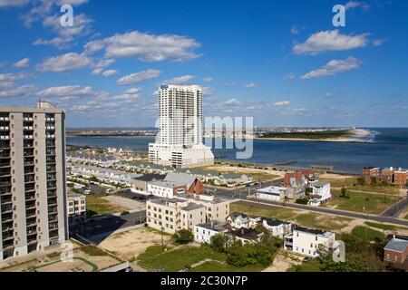 Absecon Lighthouse Museum, comté de l'Atlantique, Atlantic City, New Jersey, USA Banque D'Images