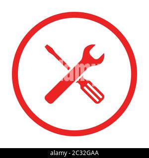 Cercle et outils Banque D'Images