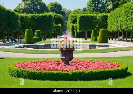 Parc à Schönbrunn, Vienne Banque D'Images