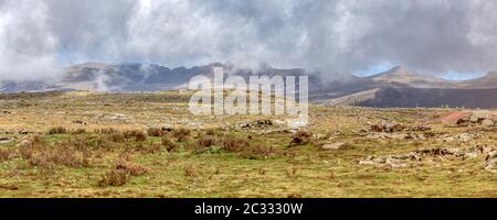 Beau paysage de Bale Mountain Banque D'Images