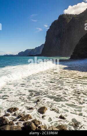 Portugal, îles Canaries sur Madère, Faial Mar à Faial Banque D'Images