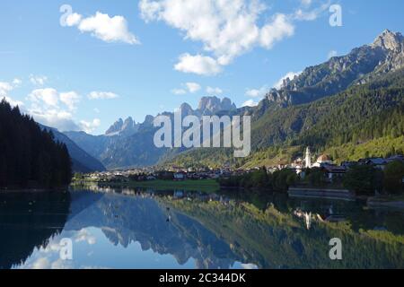 Lago di Santa Caterina en Italie Banque D'Images