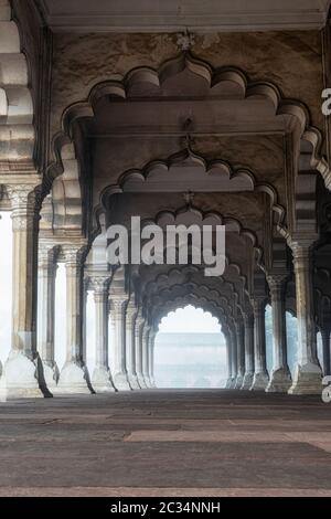 agra fort diwan je suis Banque D'Images