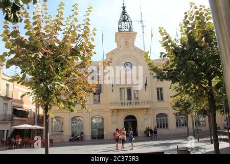 Sant SADURNí d'Anoia, Espagne Banque D'Images