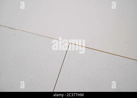 Isolation de toiture, installation de feuilles d'isolation sur la mousse. Mousse et isolation. Banque D'Images