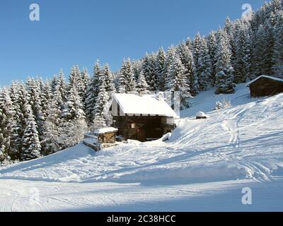 Madonna di Campiglio Banque D'Images