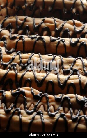 Background Carnival gâteaux au chocolat Banque D'Images